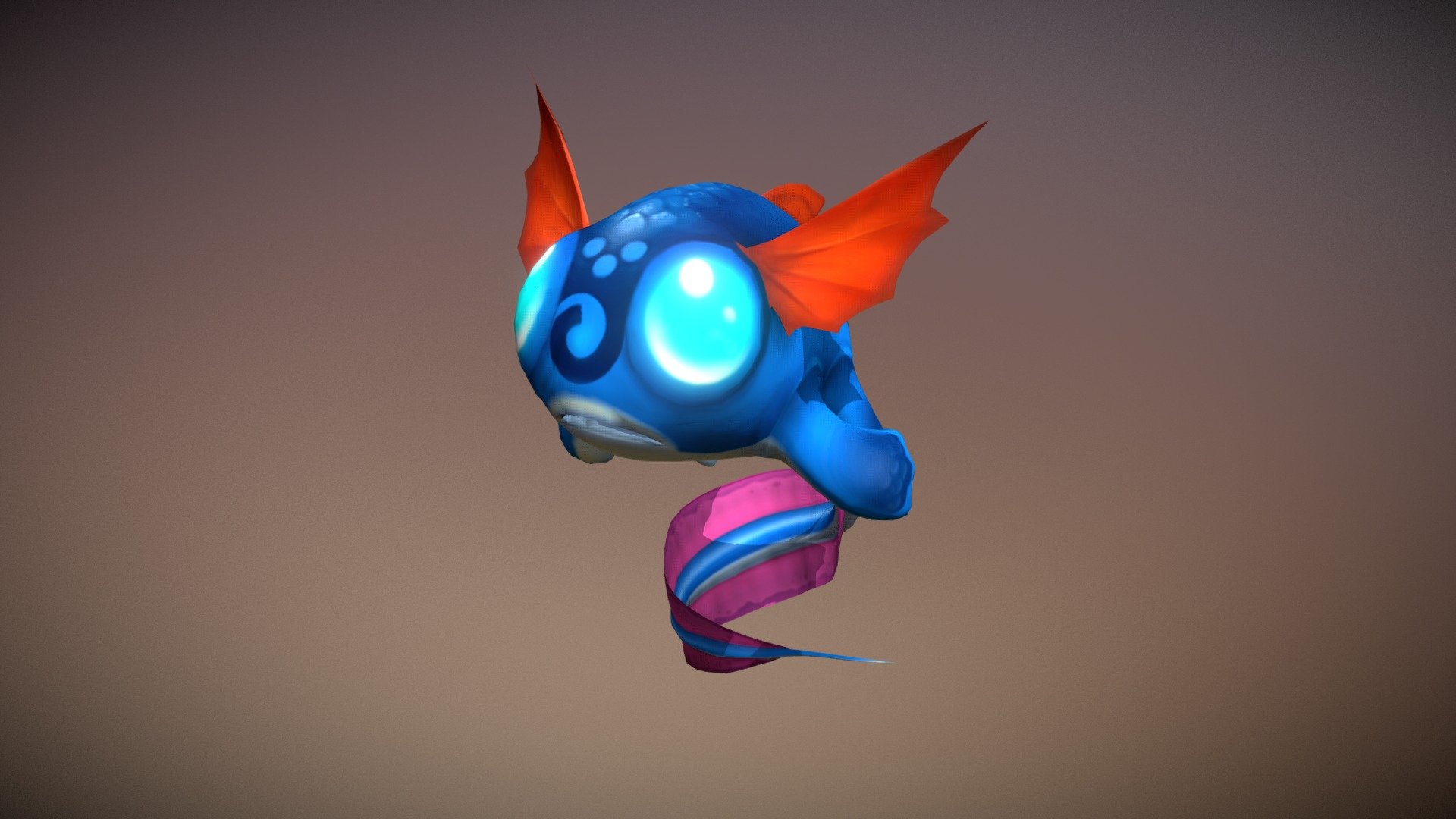 Water Dragon 3d model