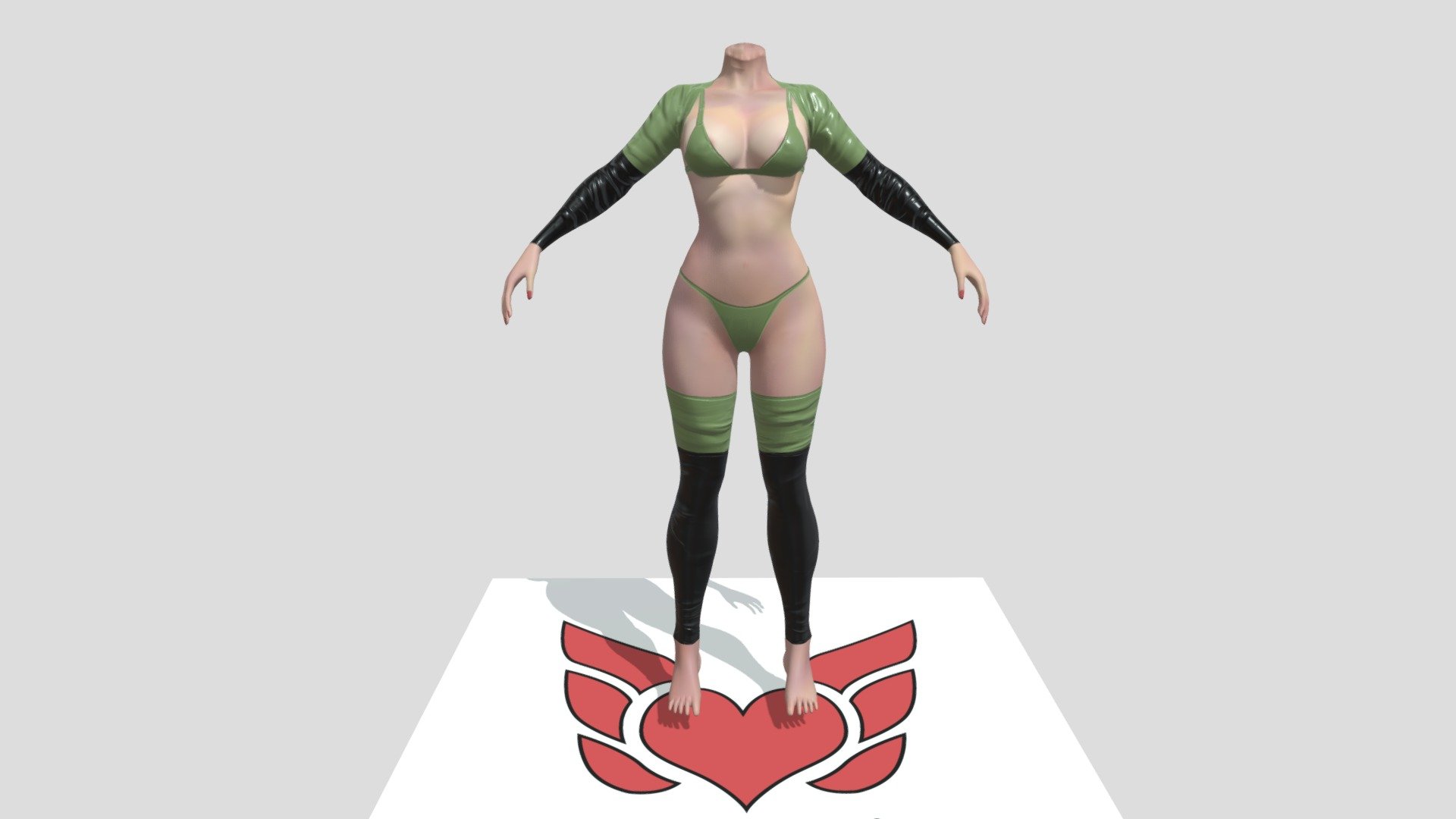 Avatall Eve Under Lily 3d model