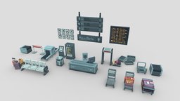 Airport Furniture Pack Volume 1