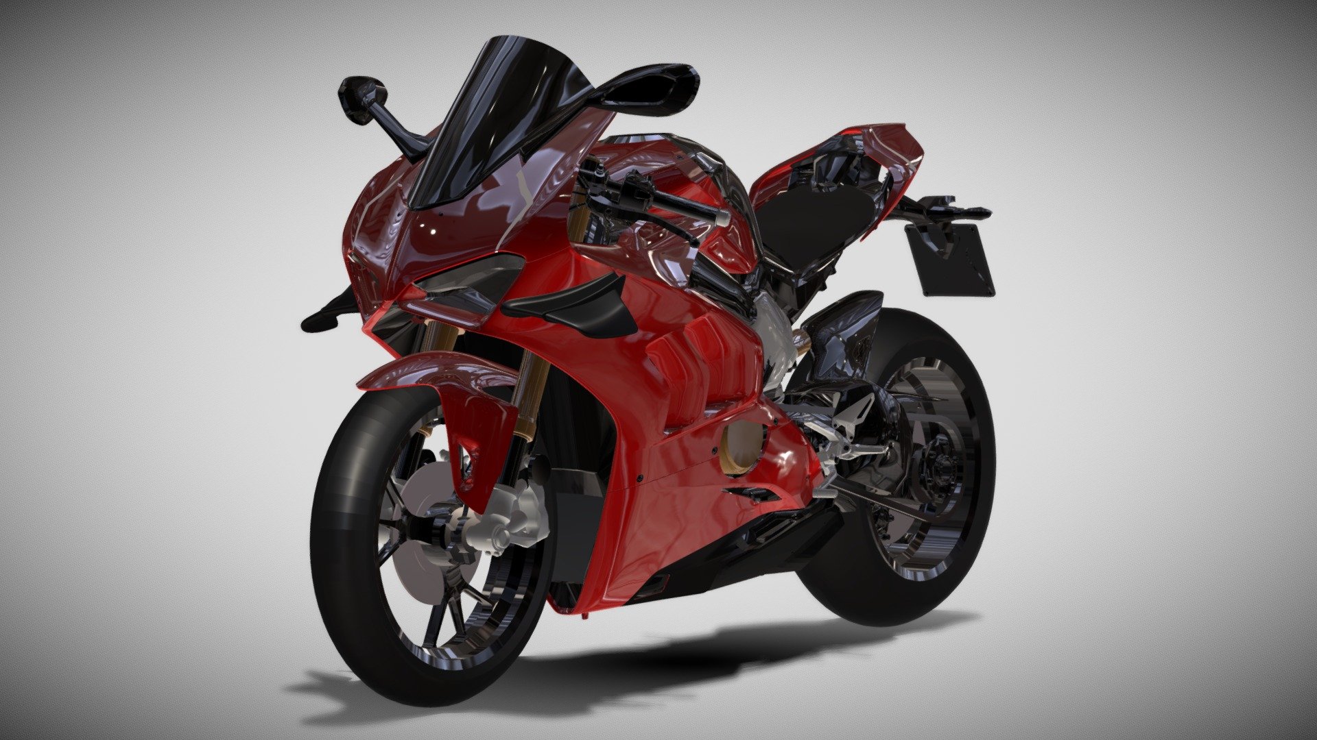 Ducati v4r 3d model