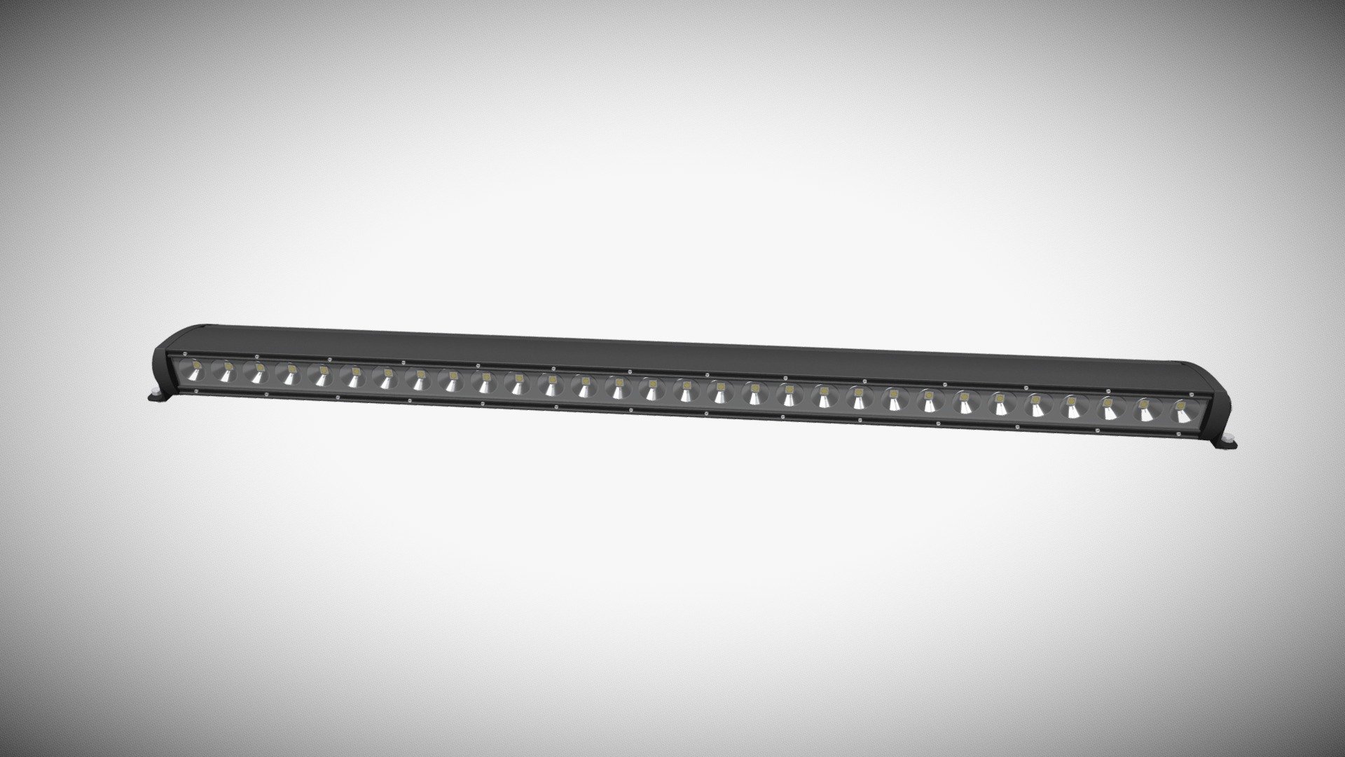 Large LED Light Bar V2 3d model