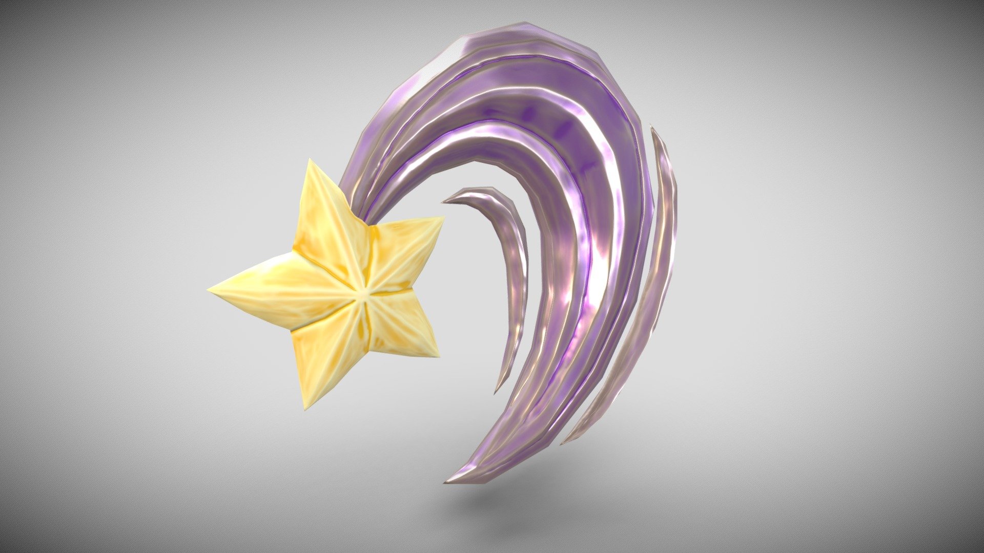 Shooting Star 3d model