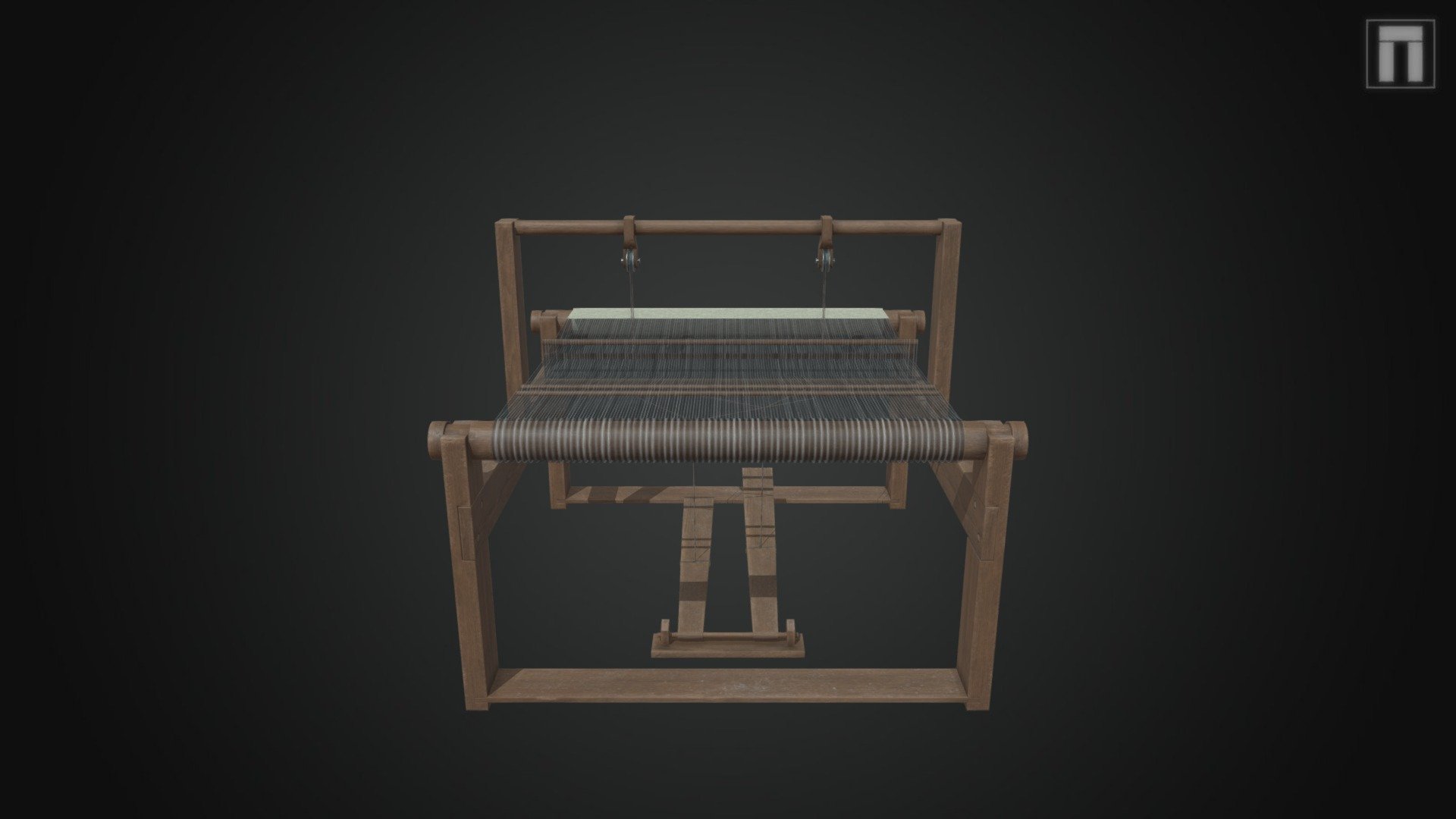 Horizontal Broad Loom 3d model