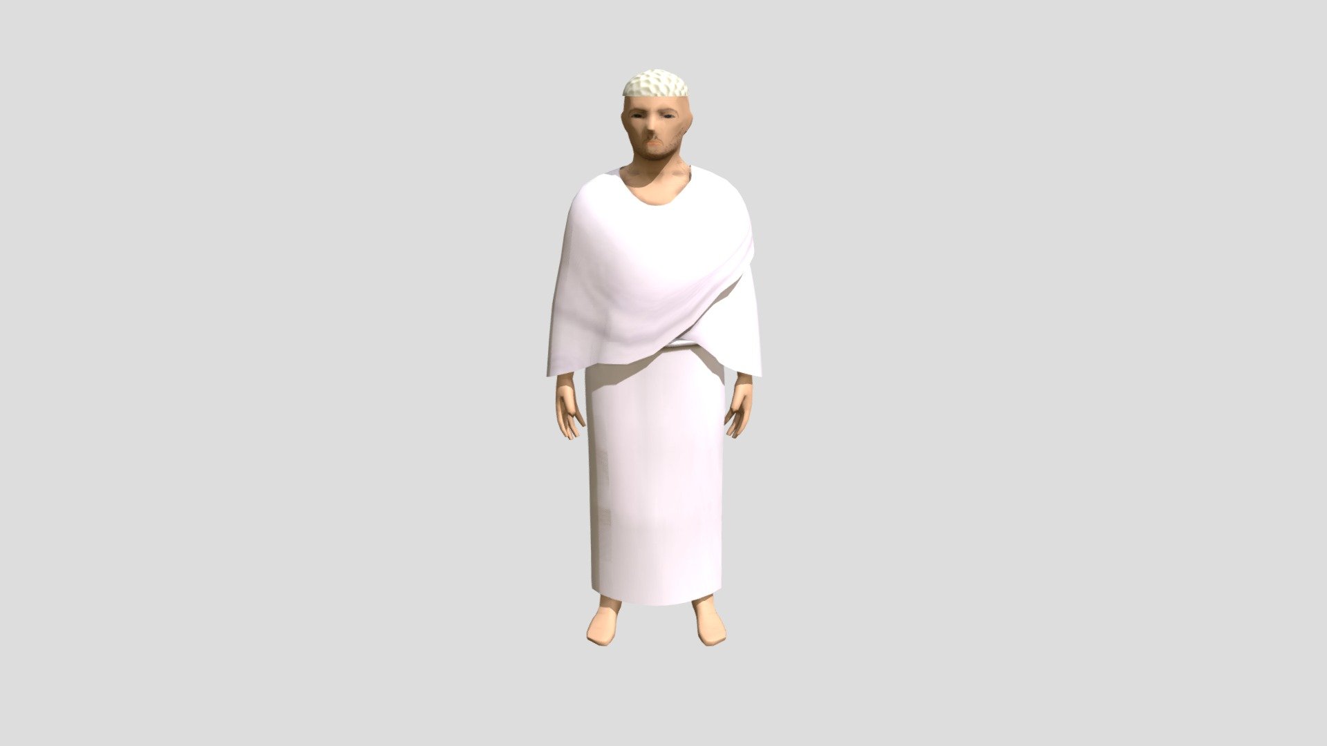 NAMAZ ANIMATION 3d model