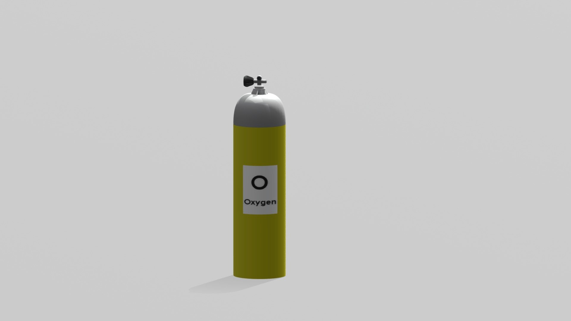 Scuba Tank 3d model