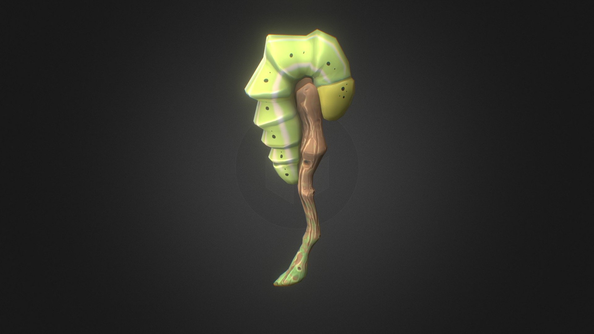 caterpillar staff asset 3d model