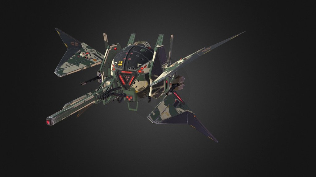 ERN-42 KL "Caltrop" 3d model