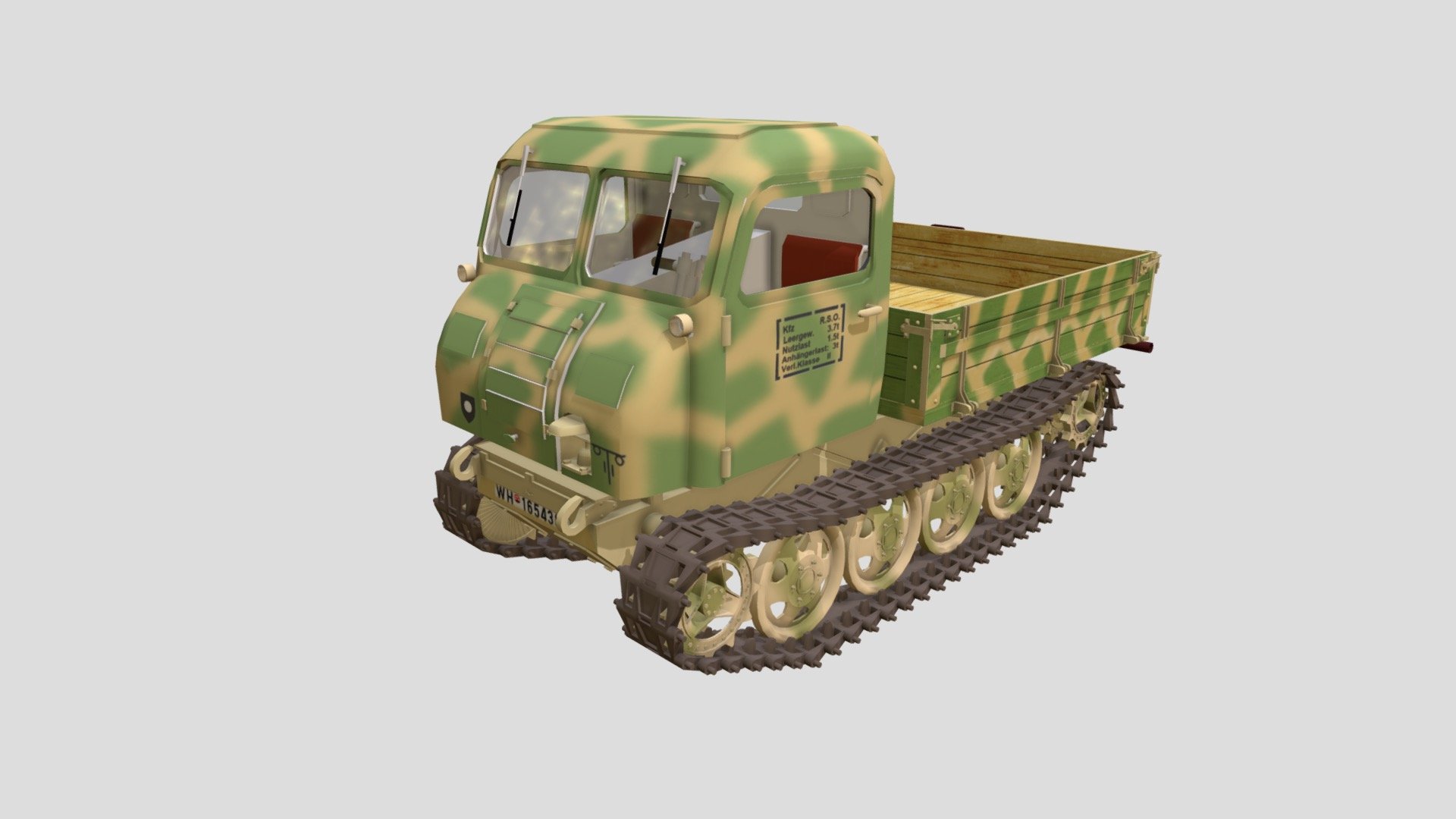 Steyr RSO/01 3d model