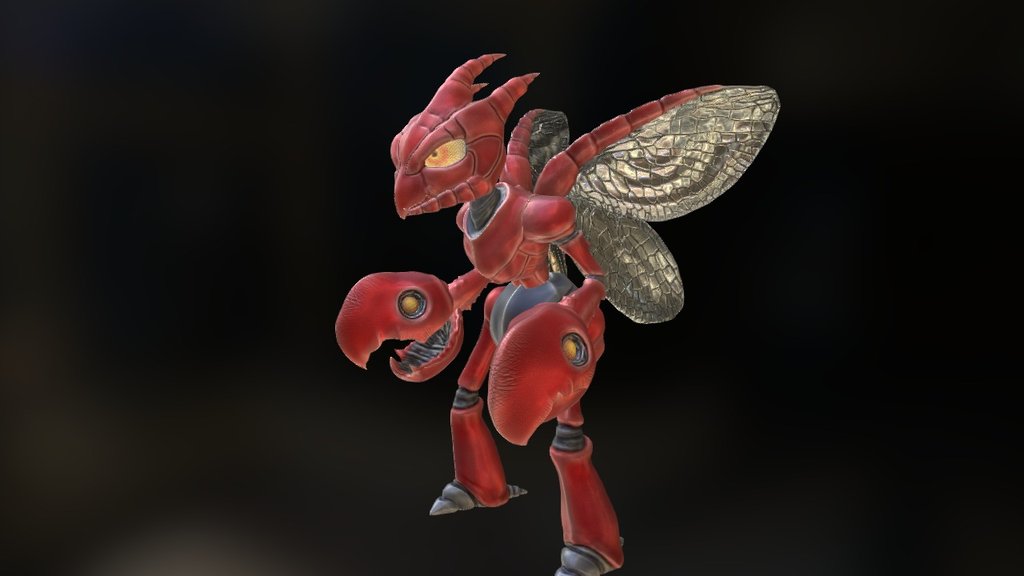 Scizor Fan Sculpt 3d model