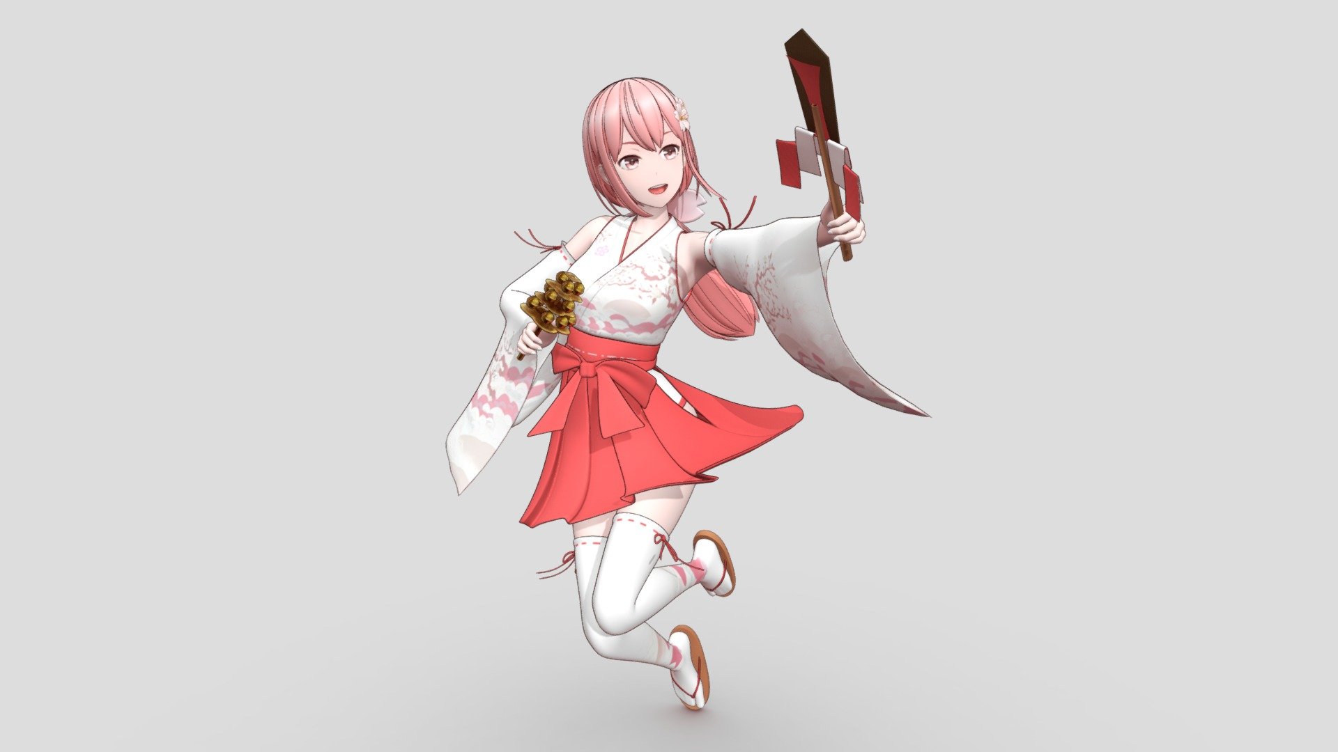 Virtu-A-Dolls 05: Sakura Haru 3d model