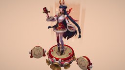 Seraphine MythMaker League of Legends Fanskin