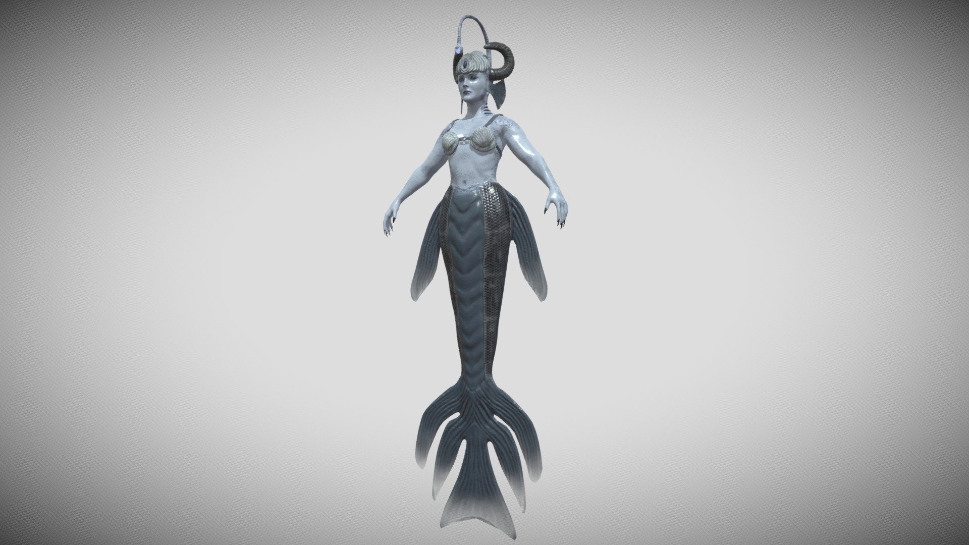 Mermaid 3d model