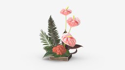 Anthurium artificial 01