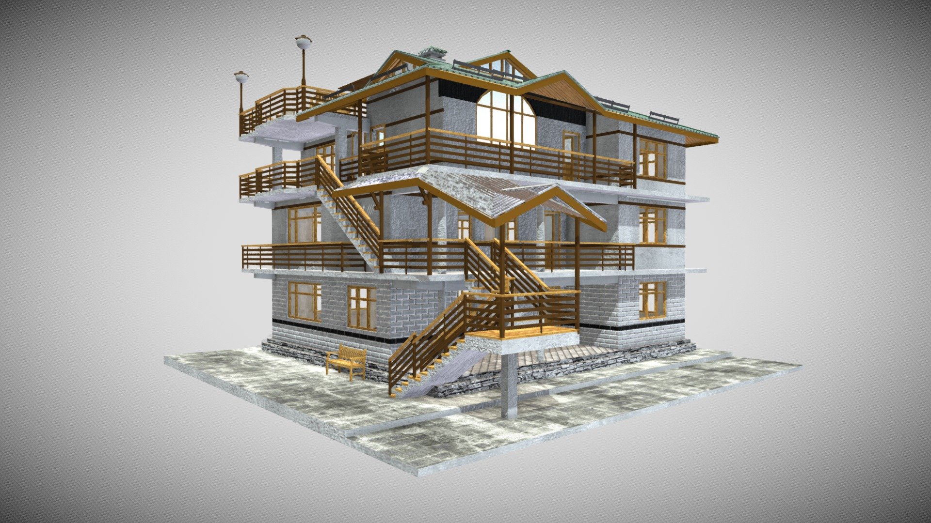 Mohar 3d model