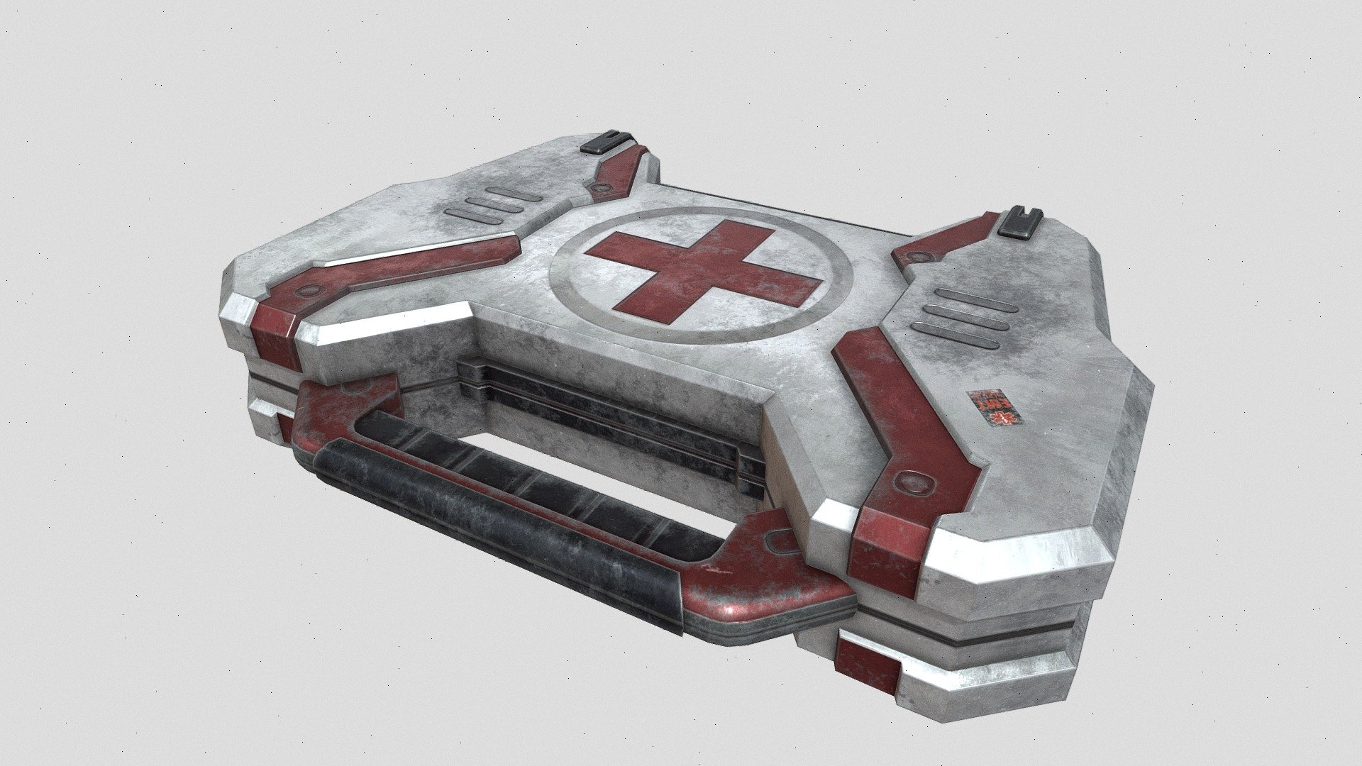 Medical kit 3d model