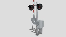 Simple WC Hayes Grade Crossing Signal