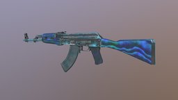 ak47 blue sky