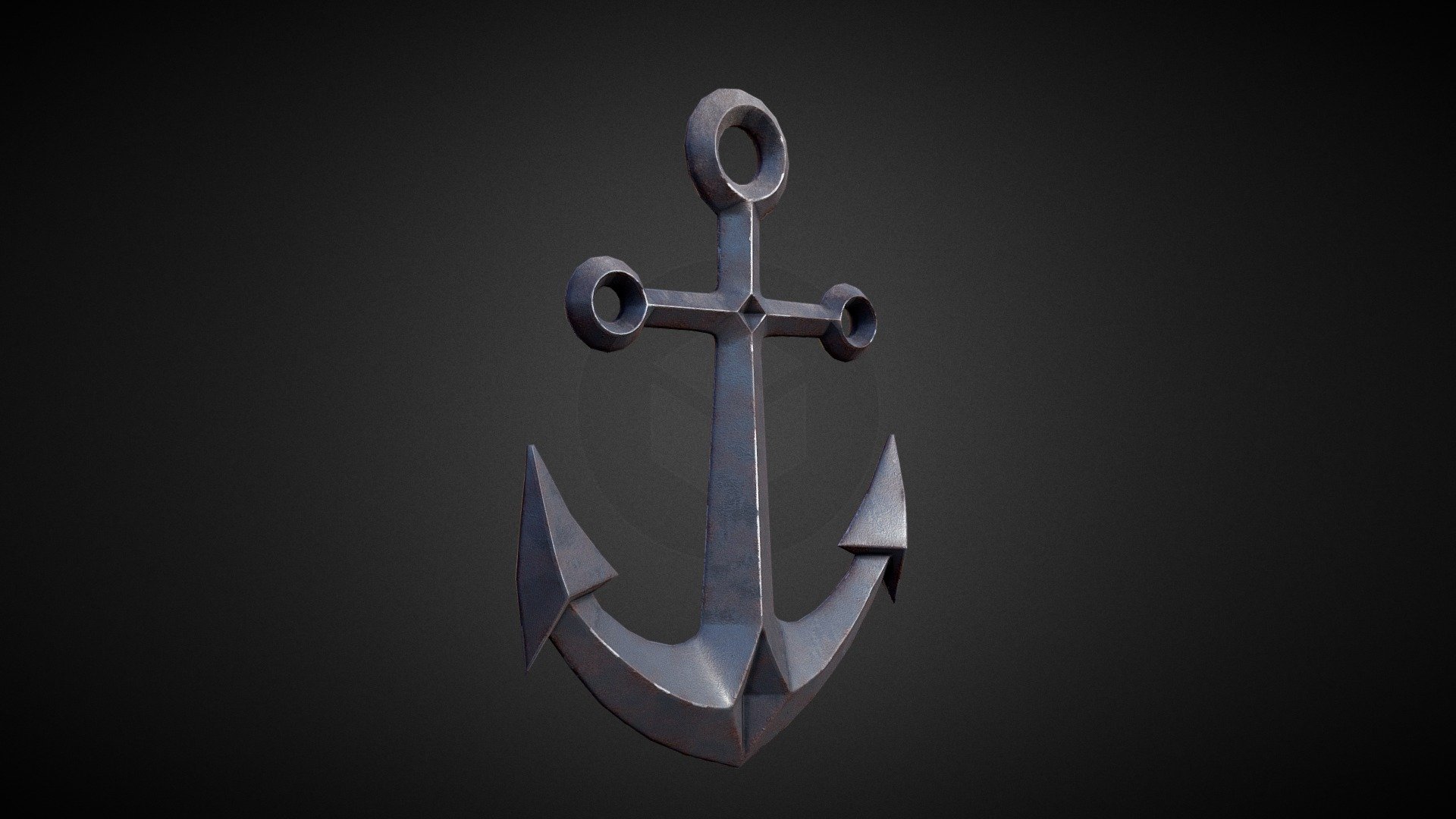 Anchor 3d model