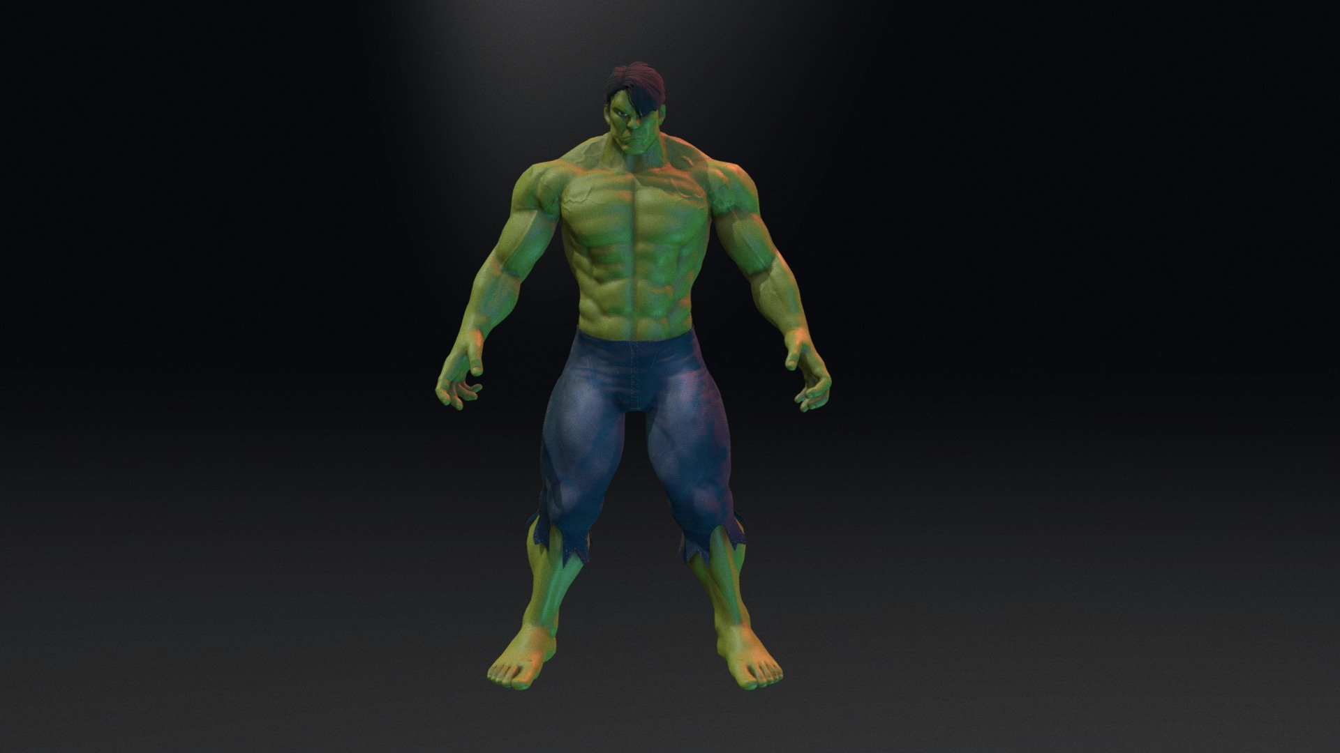 Hulk 3d model