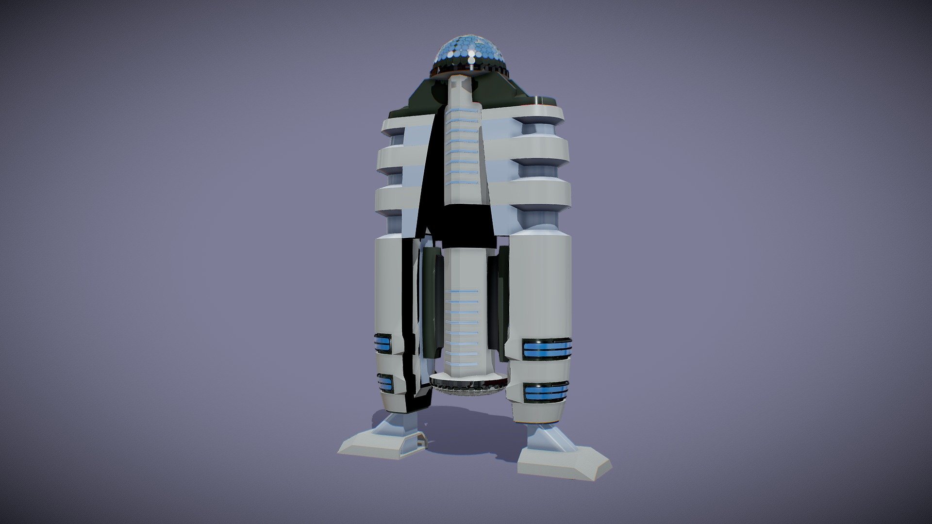 SciFi building_246 3d model