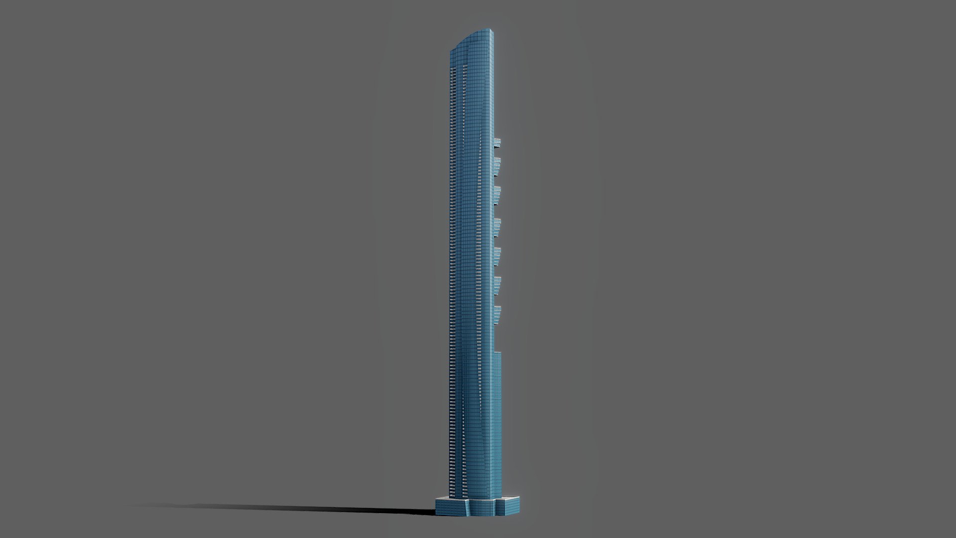 Pentominium Tower 3d model