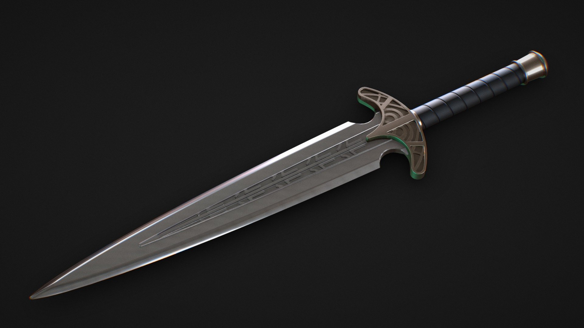 Short Sword 3d model