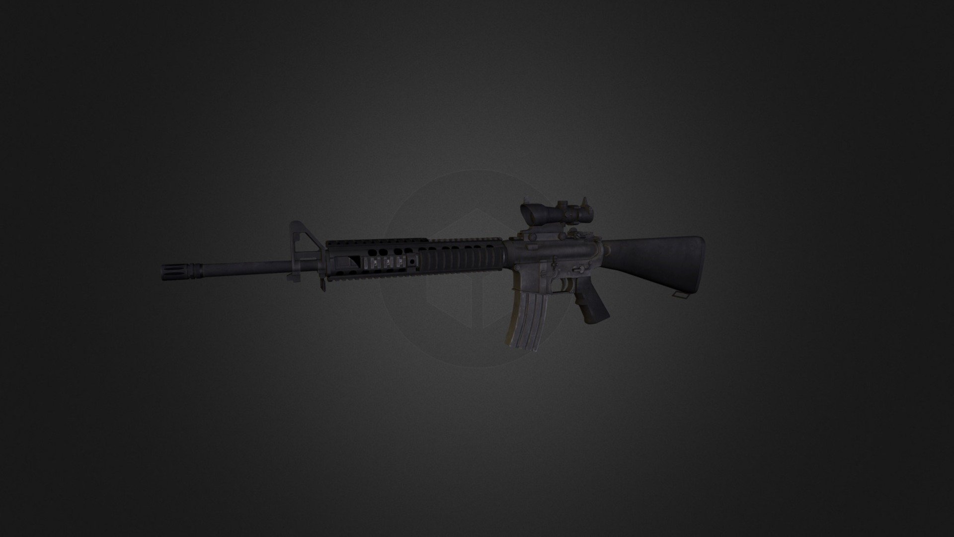 m16a4.zip 3d model