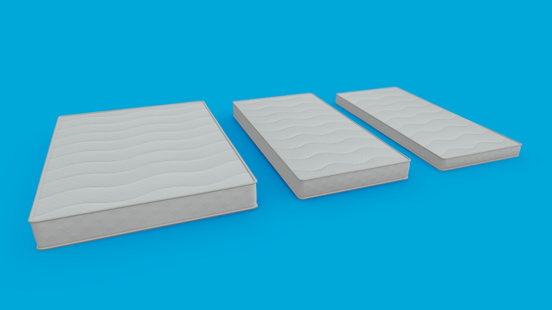 Mattresses 3d model