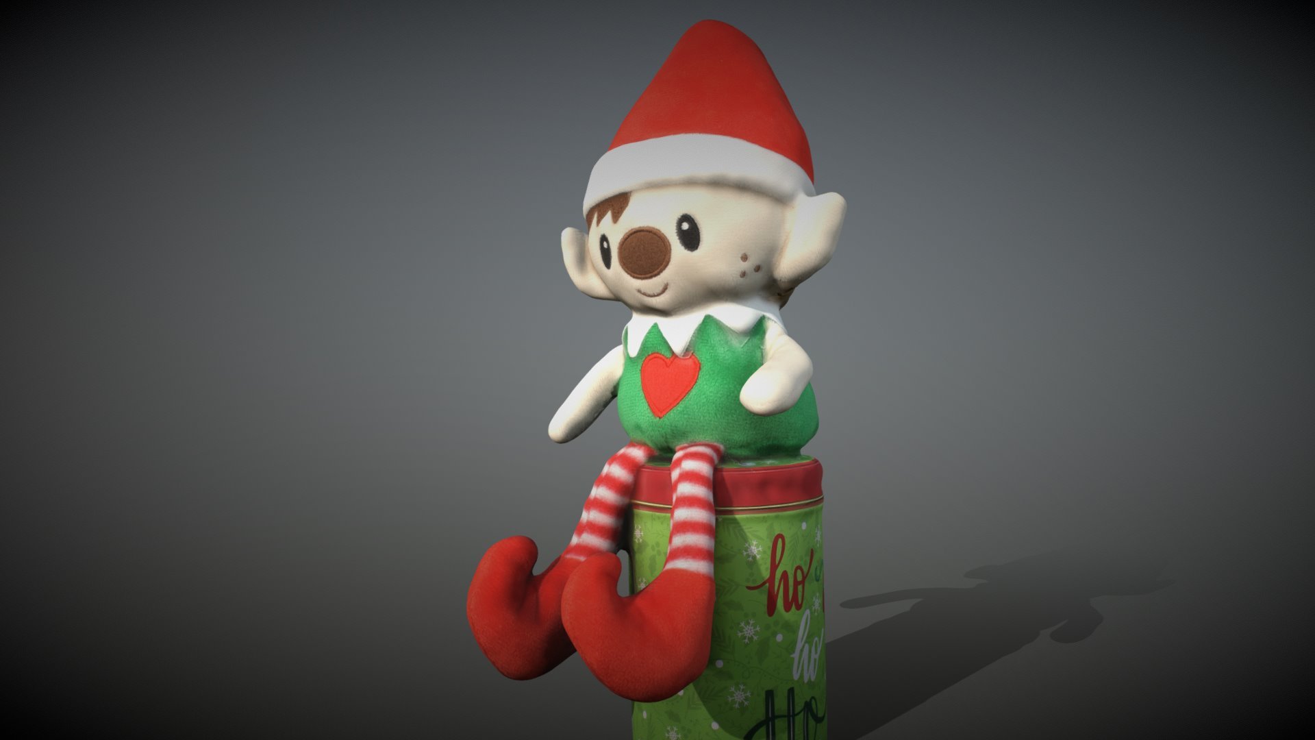 Christmas Elf 3d model