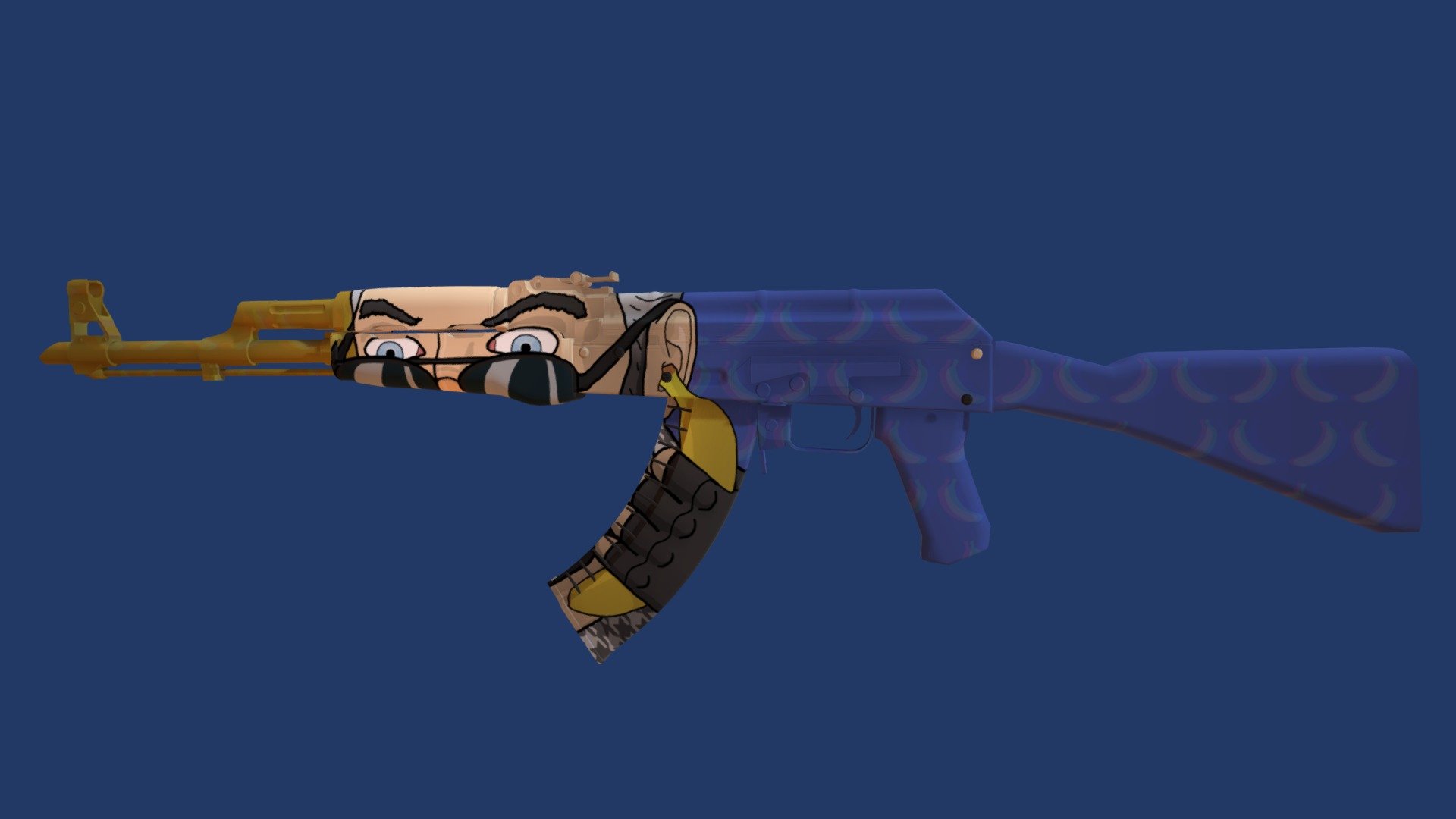 Bad Call AK 3d model