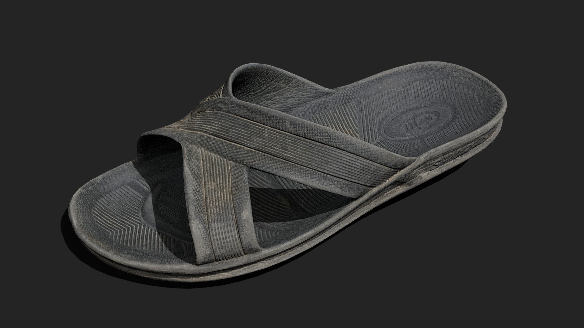 Abandoned Sandal 3d model