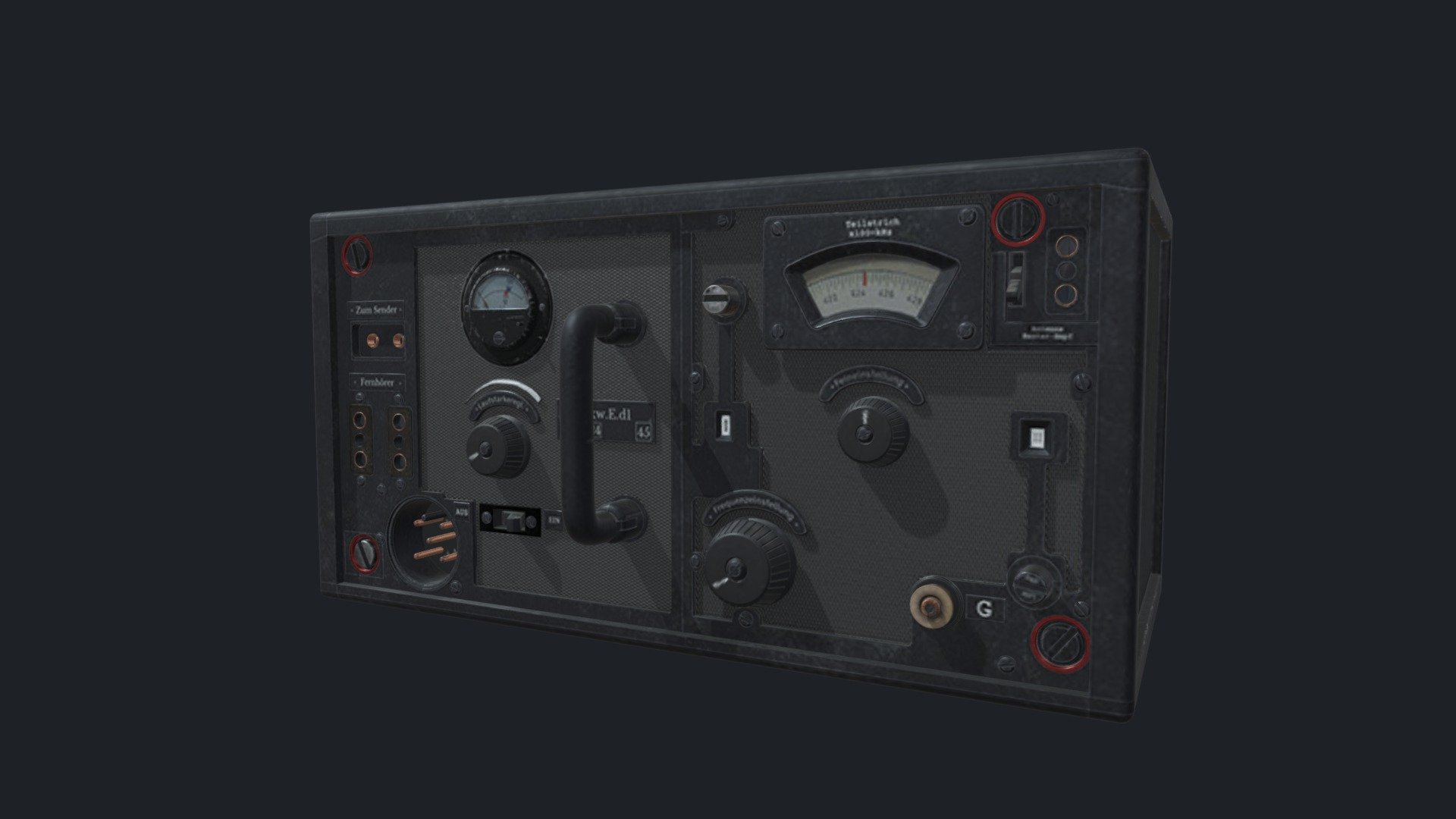 WW2radio 1 3d model