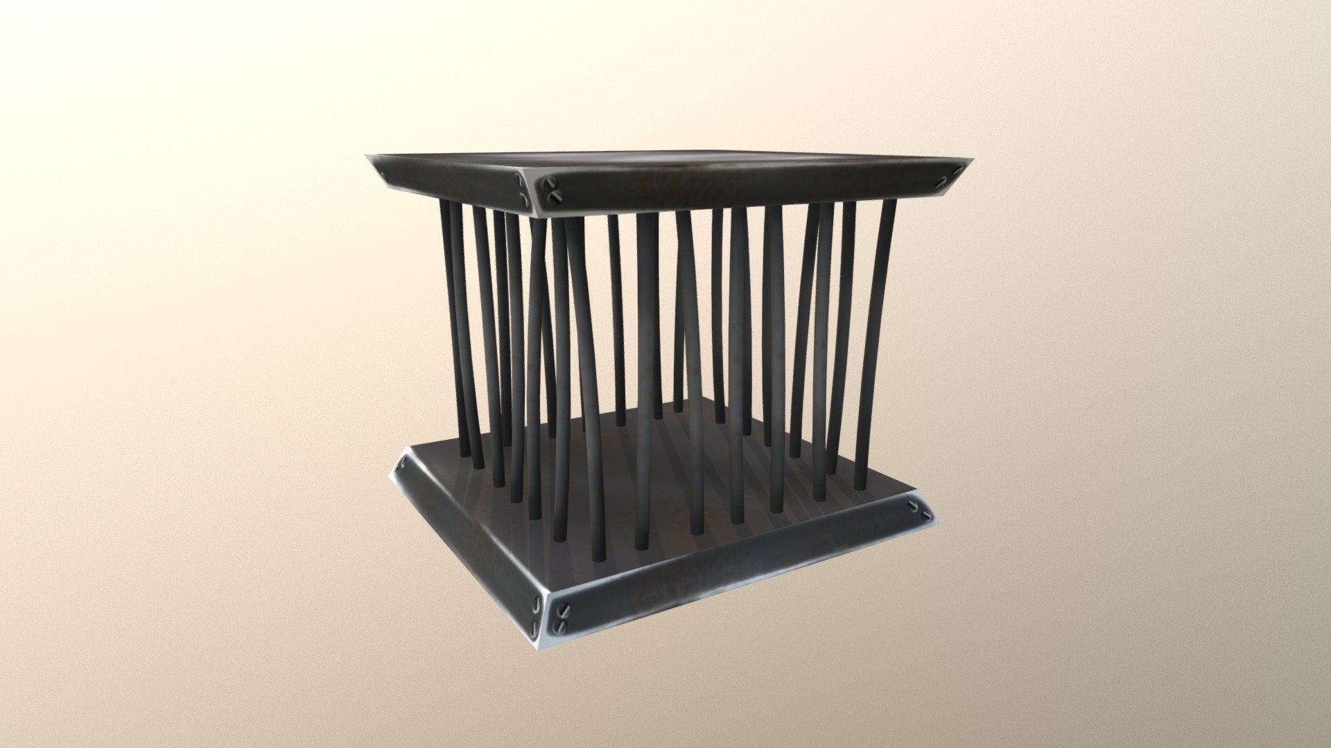 Cage 3d model