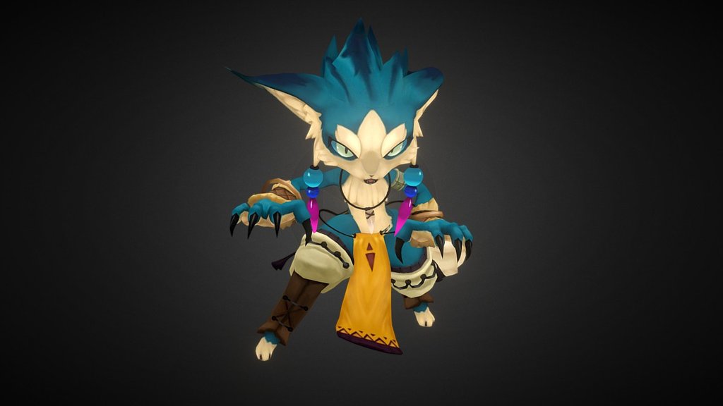 Character1(Ovopack) 3d model