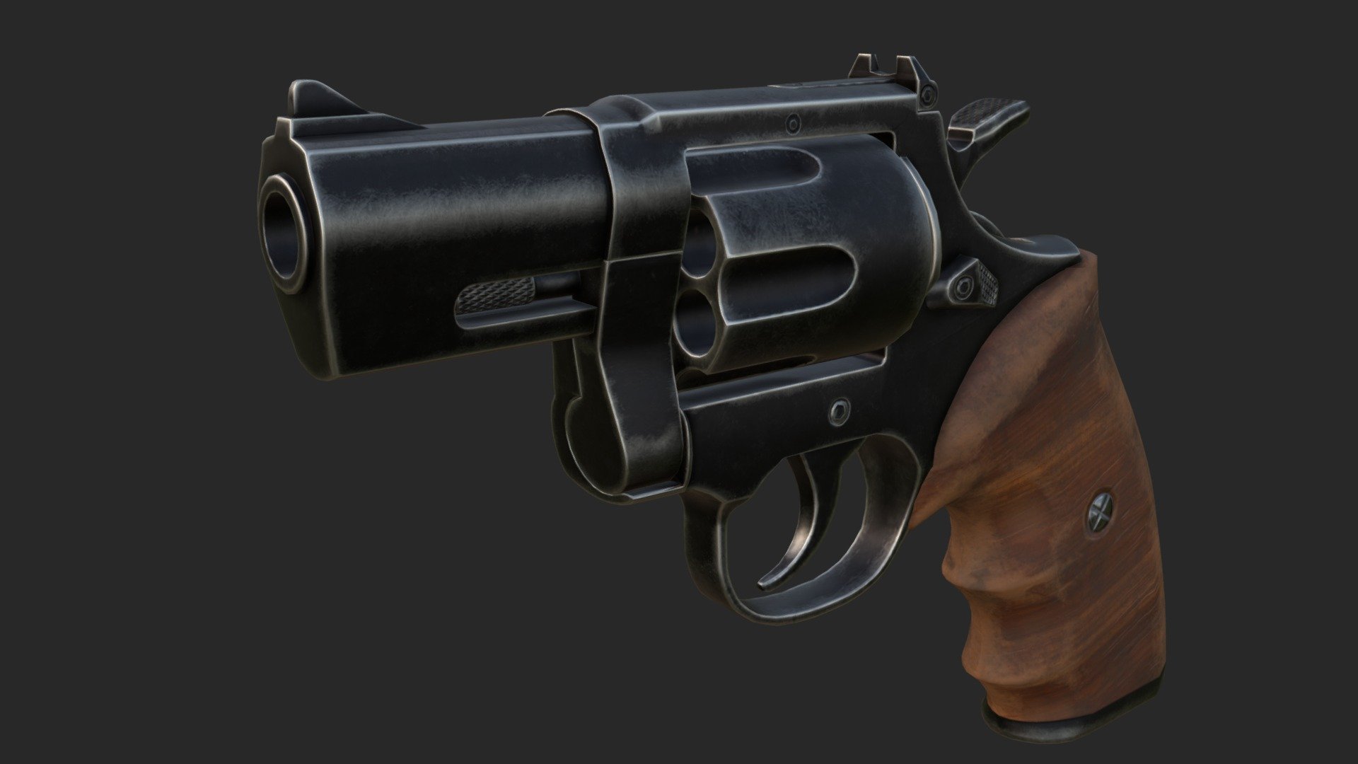 Revolver 3d model