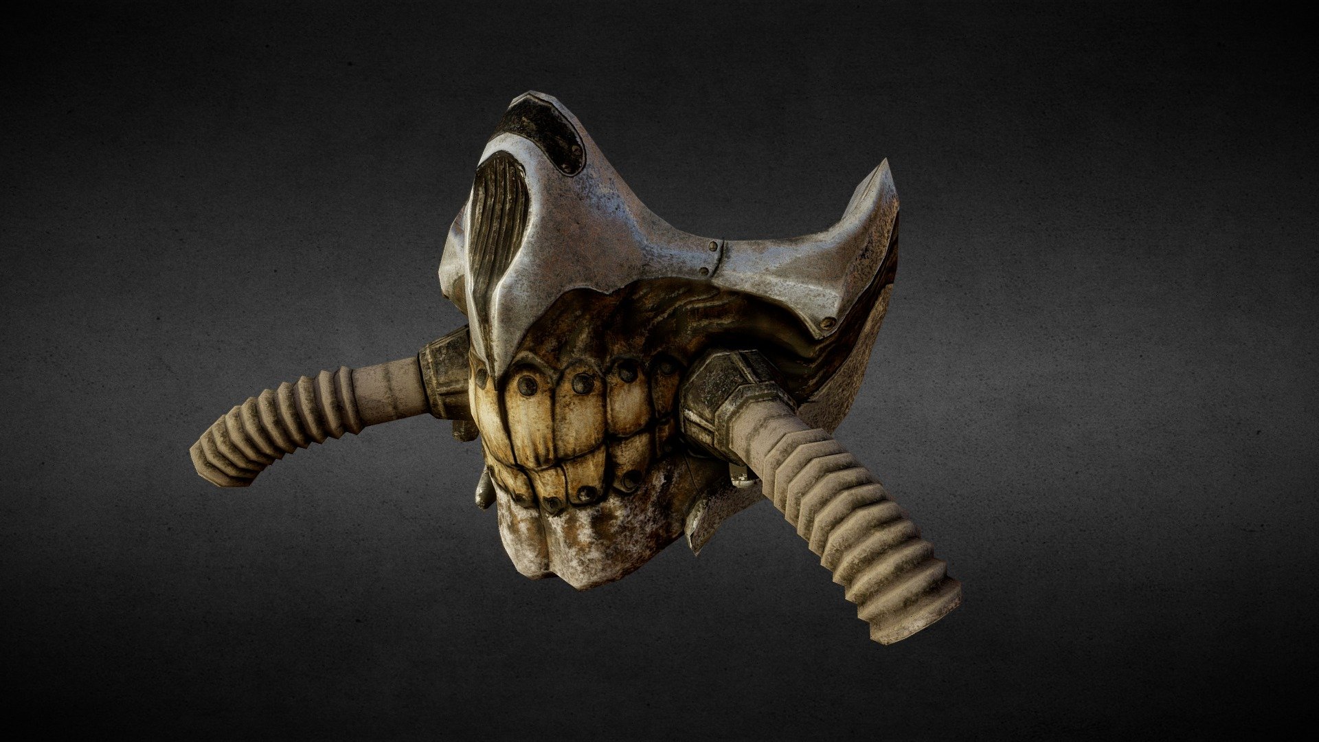 Immortan Joe mask 3d model