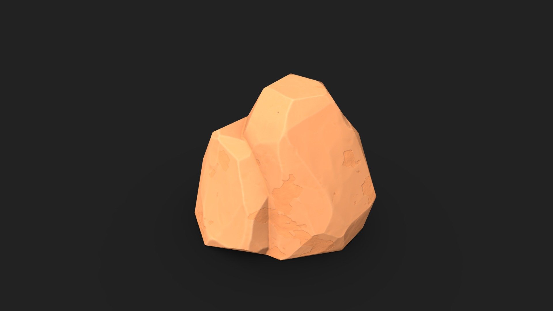 Rock | Sandstone | Desert 3d model