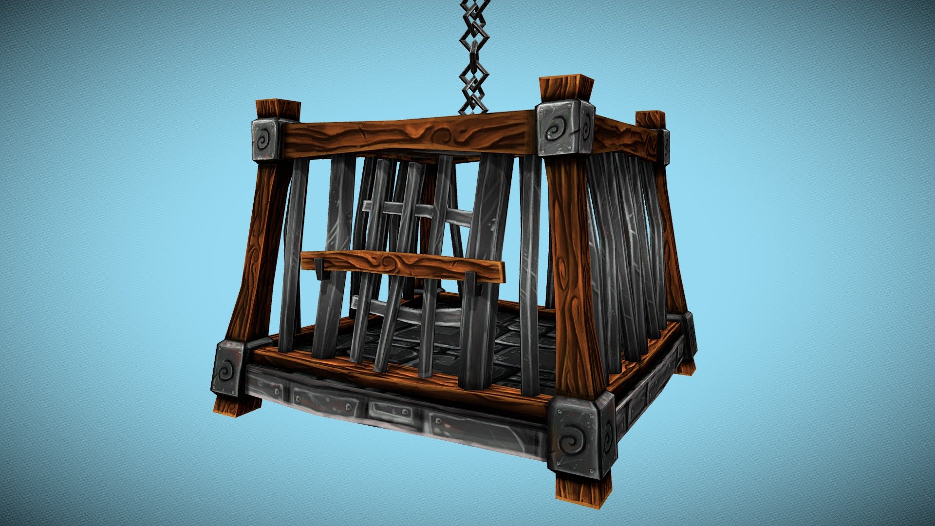 Monkey Cage 3d model