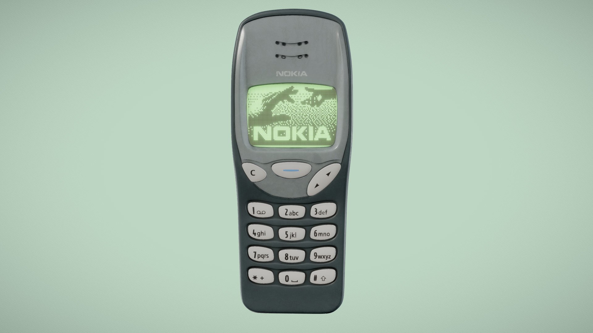 Nokia 3210 3d model