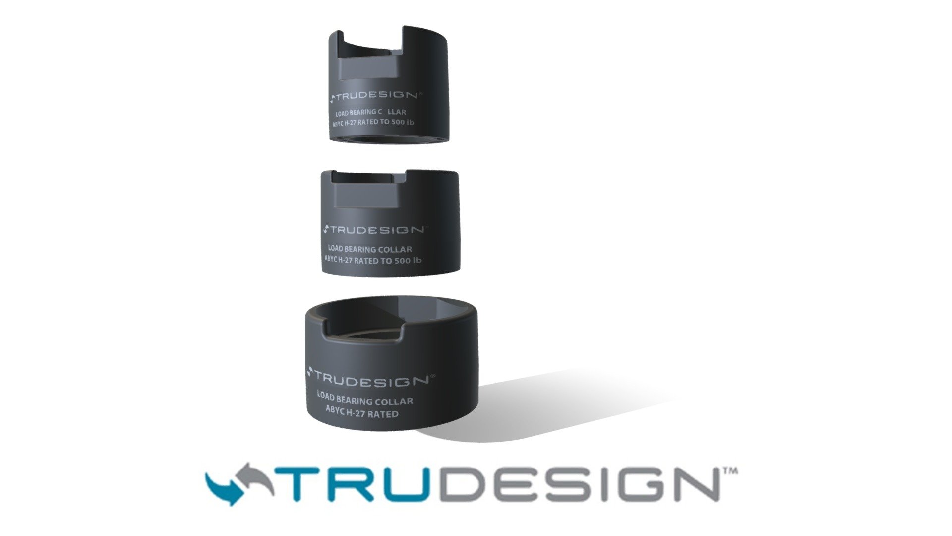 TruDesign Load Bearing Collars 3d model