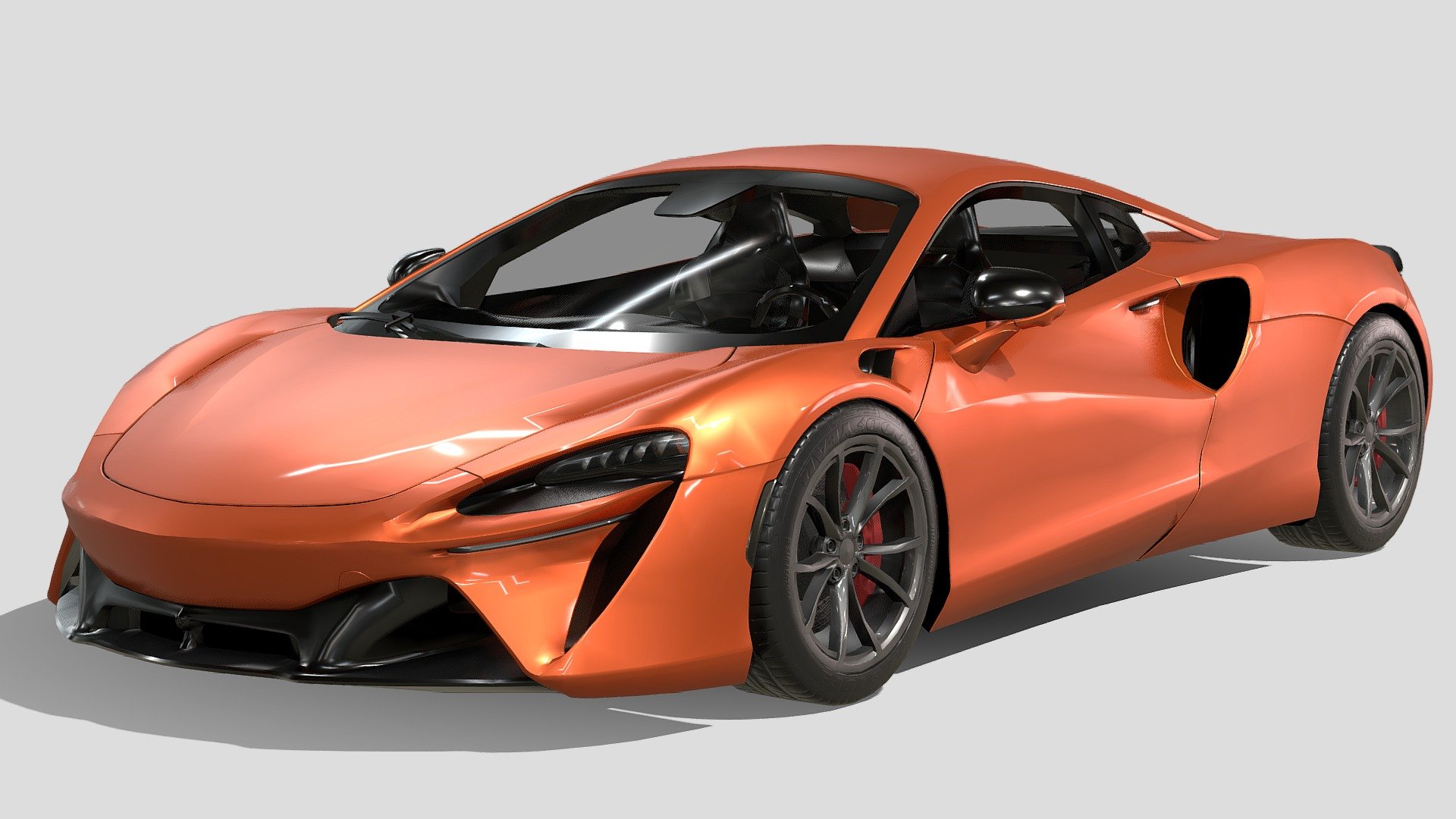 McLaren Artura 2023 3d model