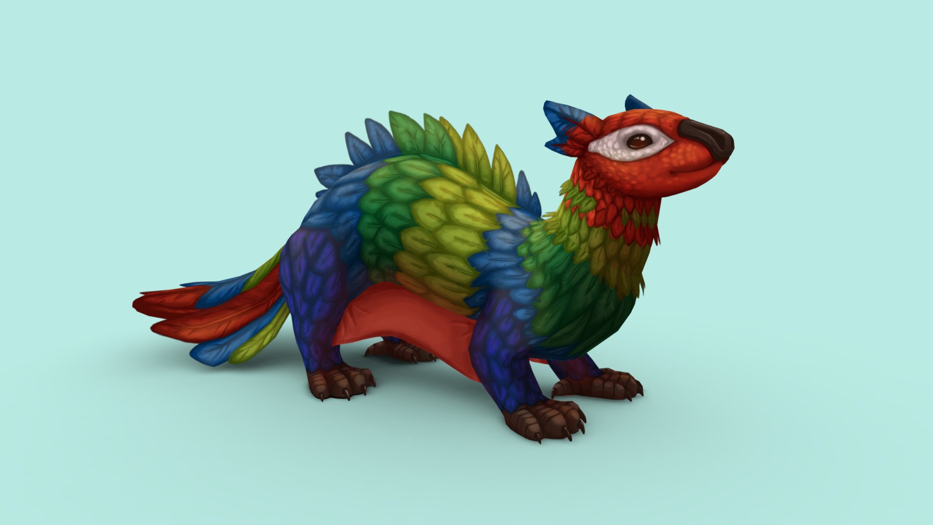 Ferrether 3d model