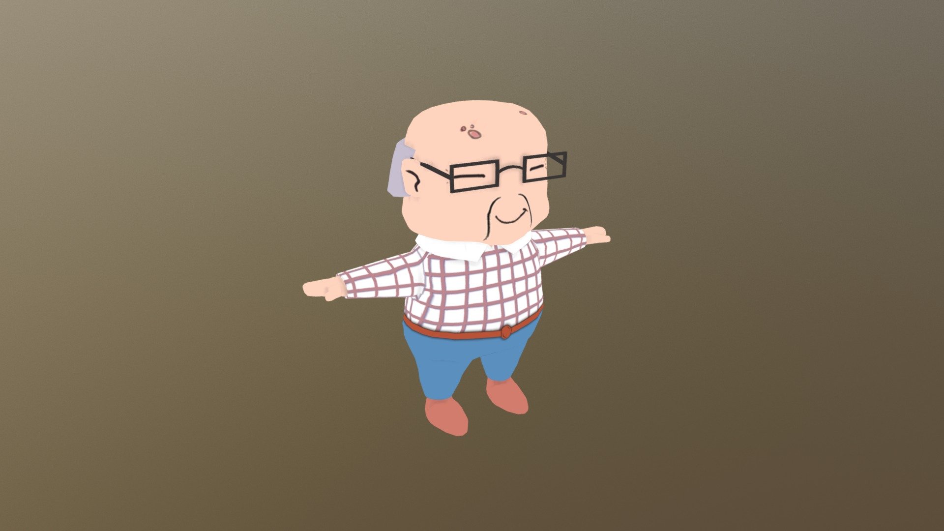 Grandpa 3d model