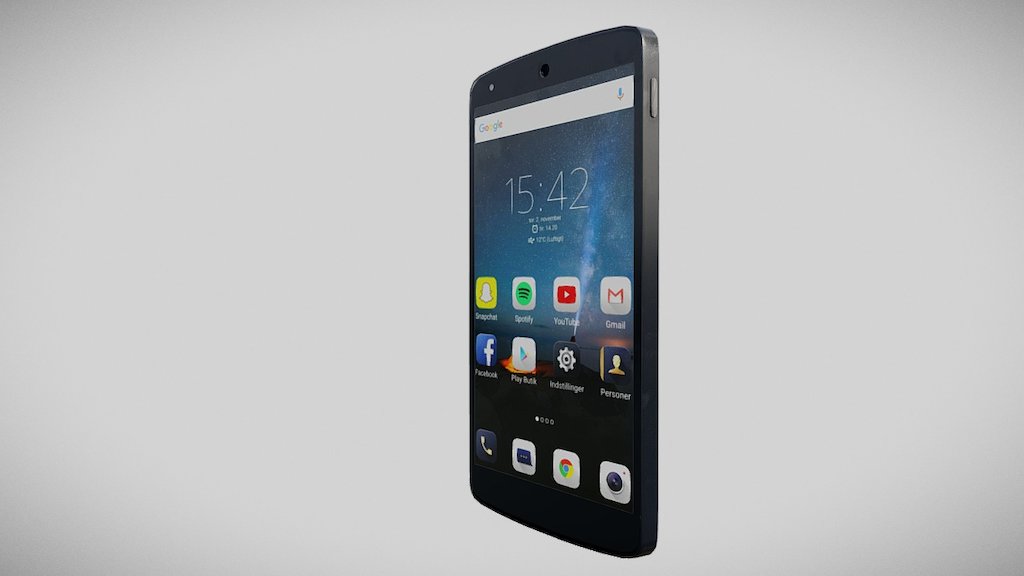 Andriod Phone 3d model