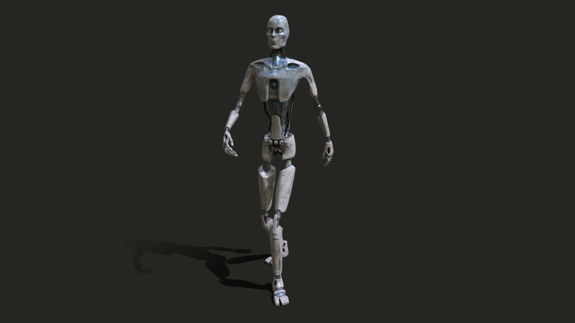 Androide_Walking 3d model