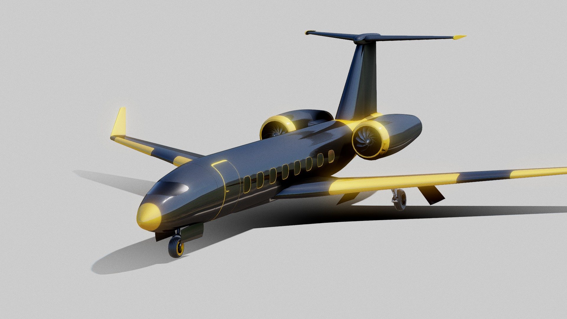 PRIVATE JET 3d model