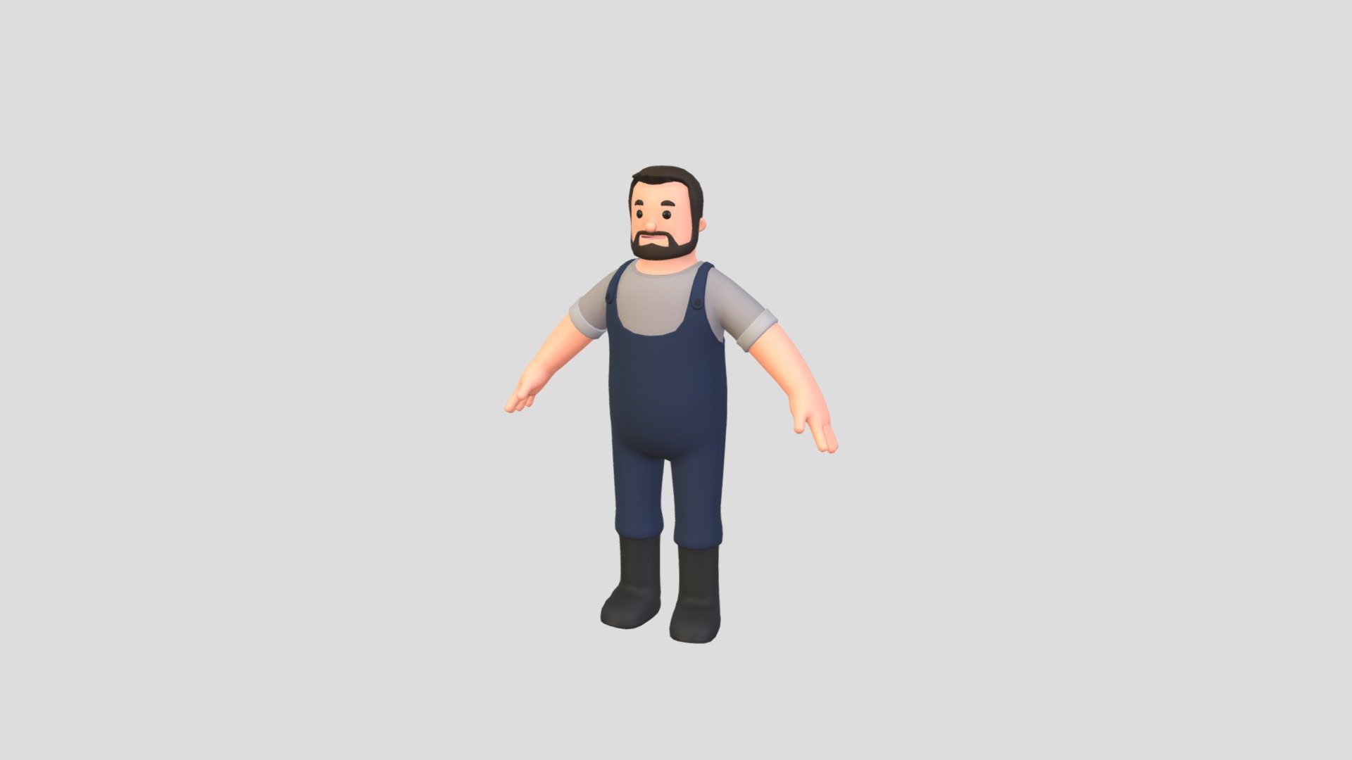 Character111 Man 3d model