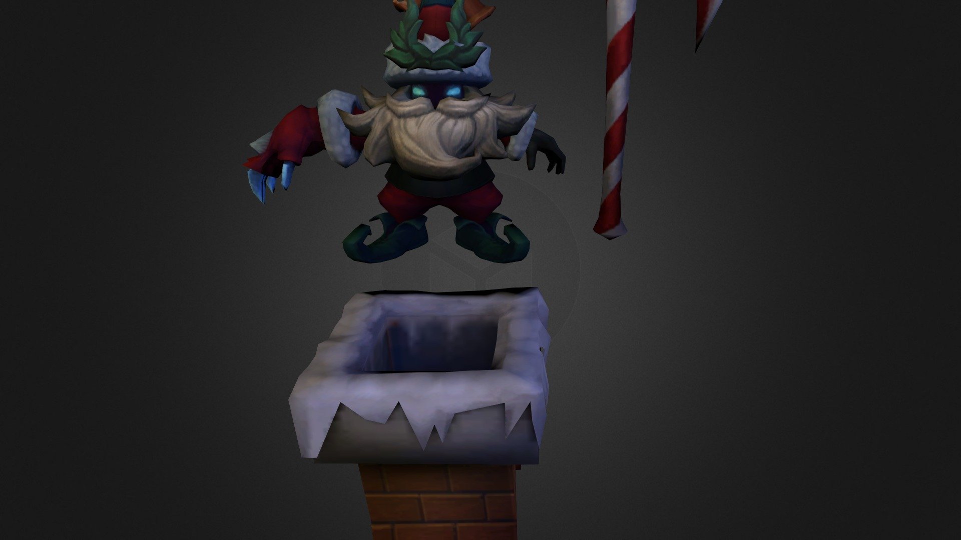 Bad Santa Veigar 3d model