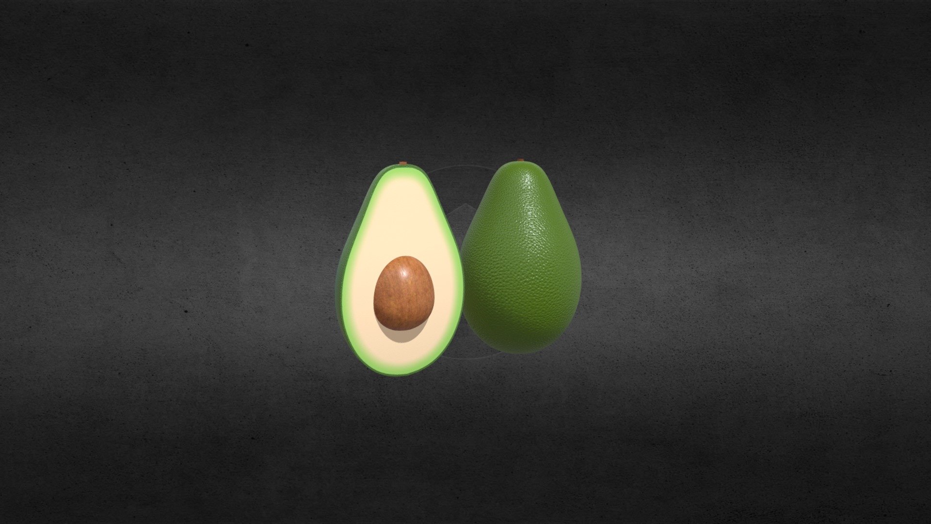 Avocado 3d model