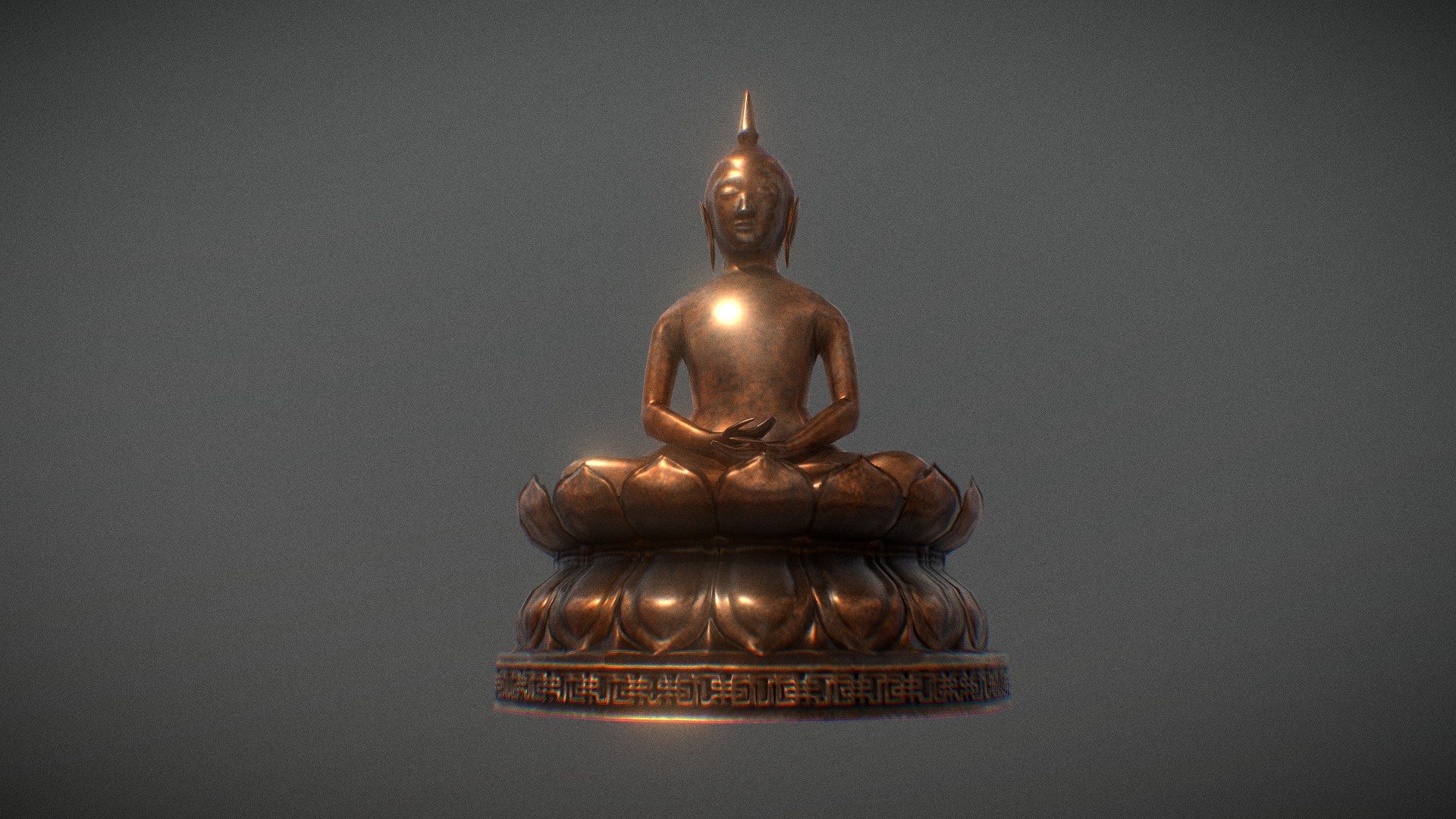 Prop Buddha 3d model